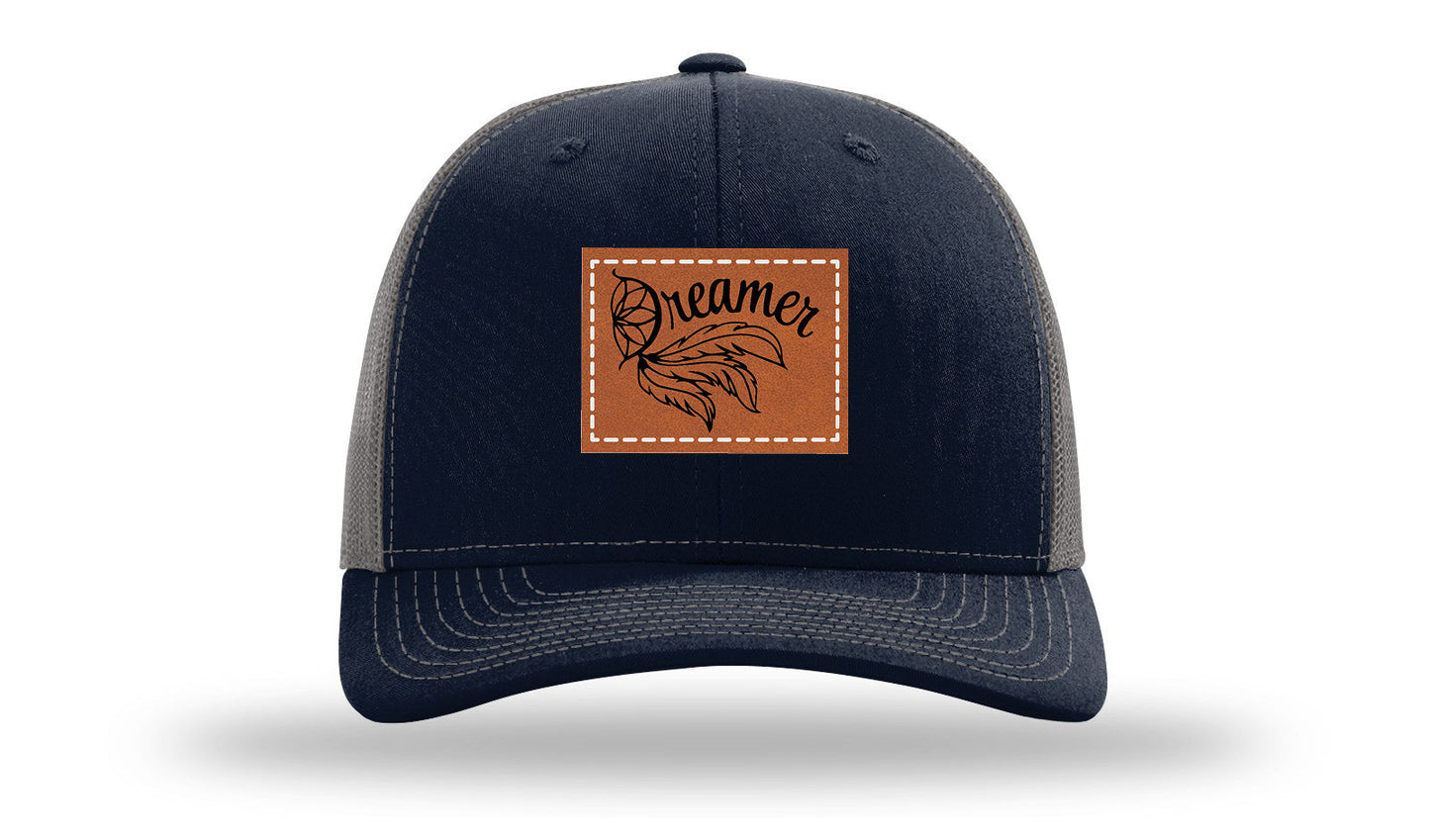 Dreamer Leather Patch Richardson 112 Hat