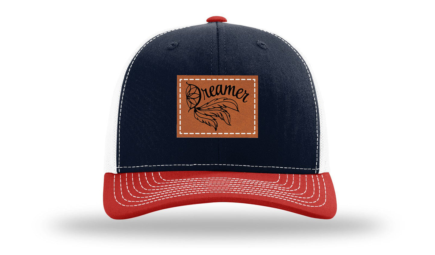 Dreamer Leather Patch Richardson 112 Hat