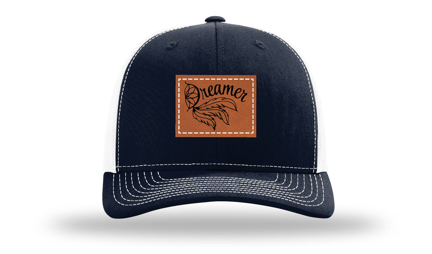 Dreamer Leather Patch Richardson 112 Hat