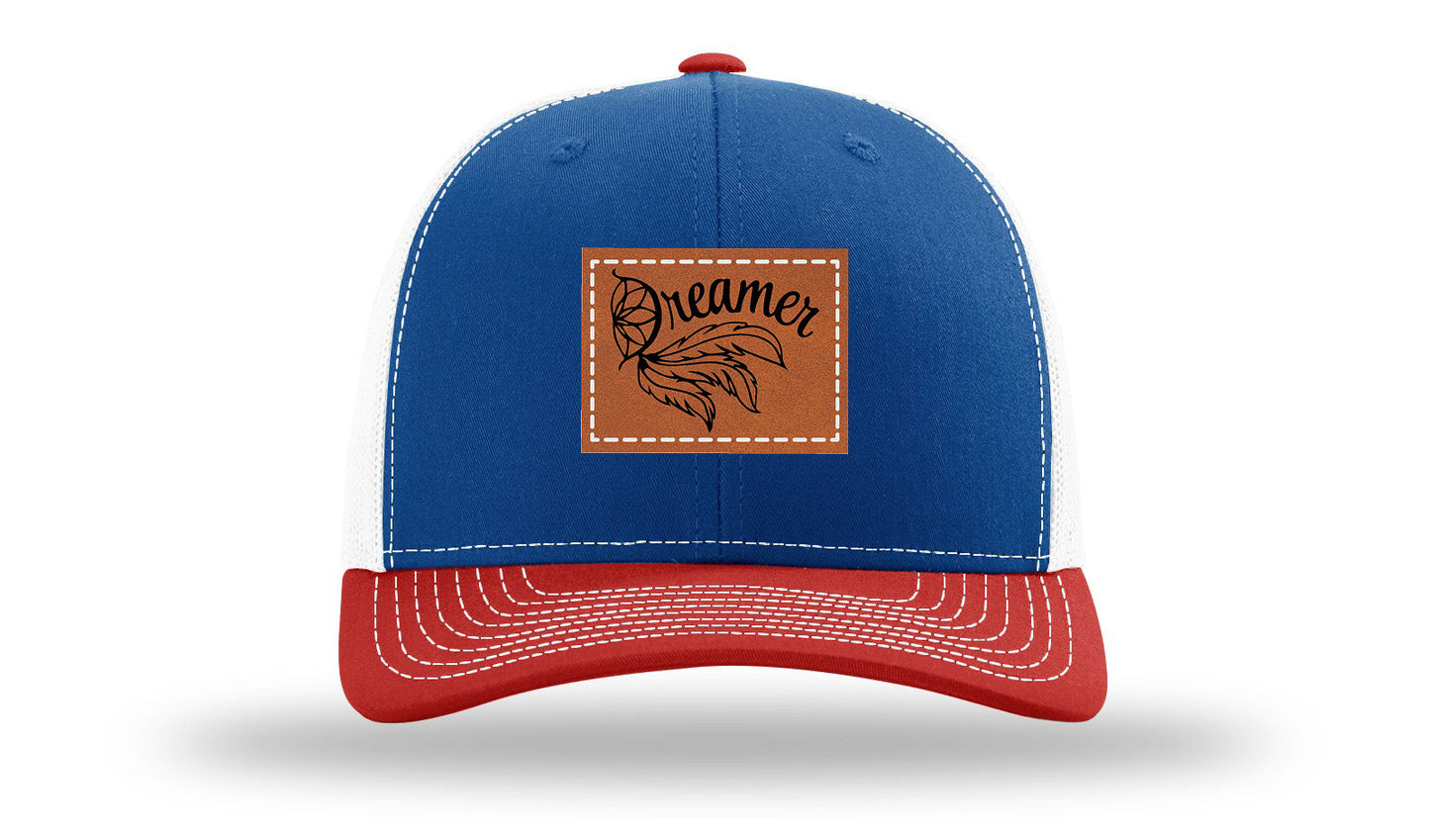Dreamer Leather Patch Richardson 112 Hat
