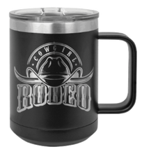Load image into Gallery viewer, Rodeo Cowgirl Laser Engraved Mug (Etched)

