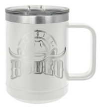 Load image into Gallery viewer, Rodeo Cowgirl Laser Engraved Mug (Etched)
