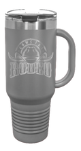 Load image into Gallery viewer, Rodeo Cowgirl 40oz Handle Mug Laser Engraved
