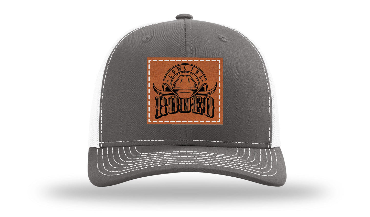 Rodeo Cowgirl Leather Patch Richardson 112 Hat