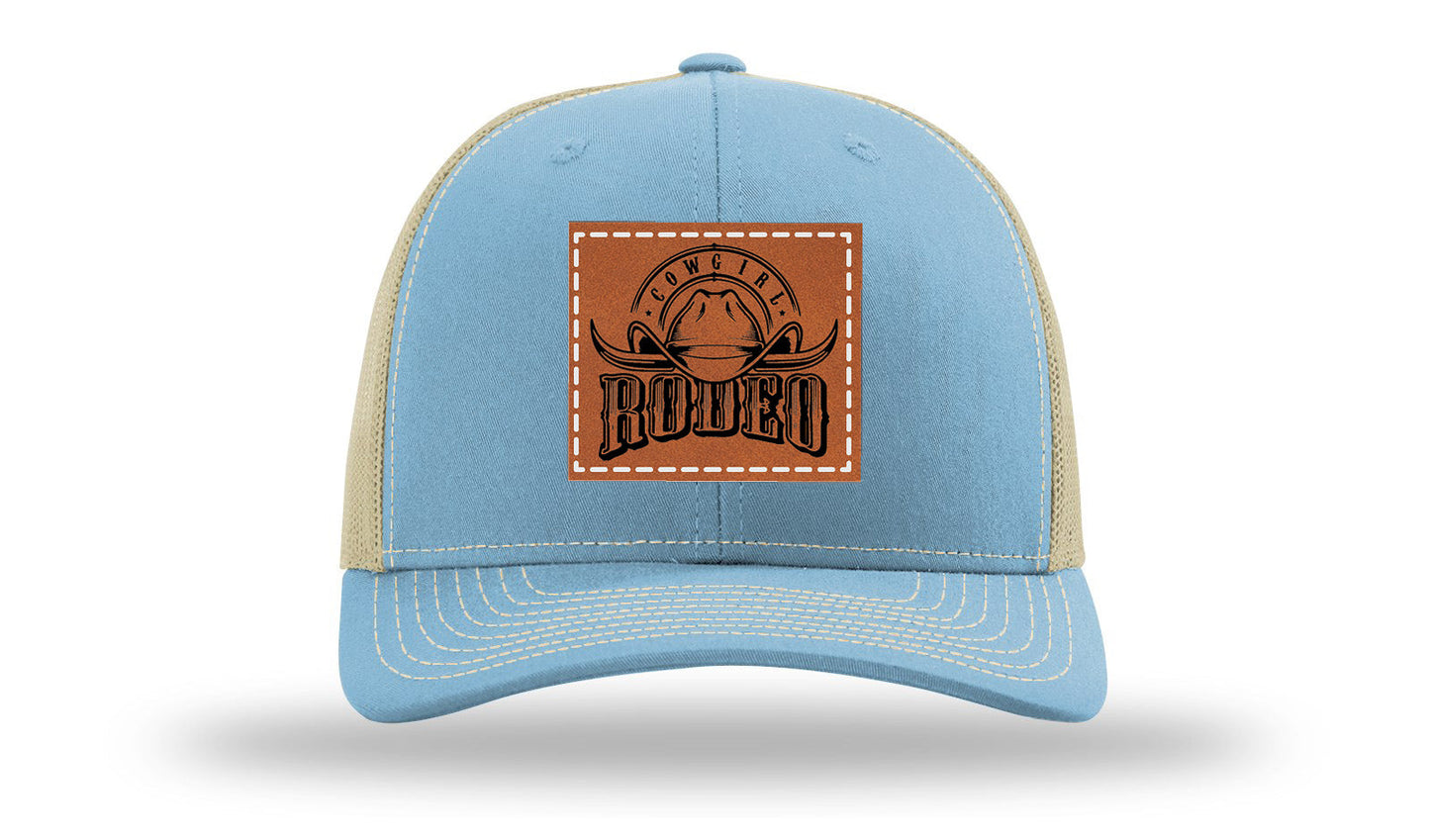 Rodeo Cowgirl Leather Patch Richardson 112 Hat