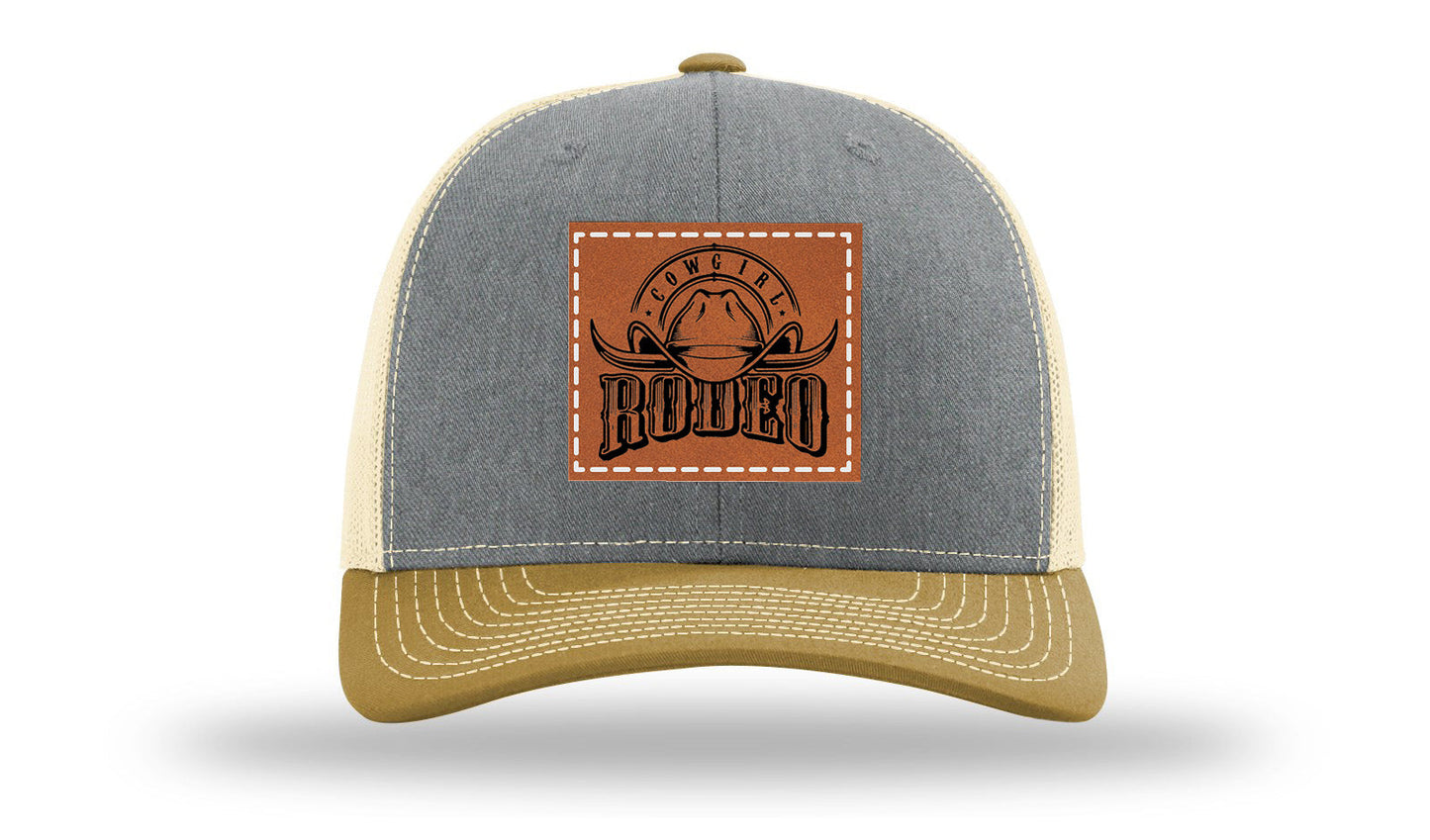 Rodeo Cowgirl Leather Patch Richardson 112 Hat