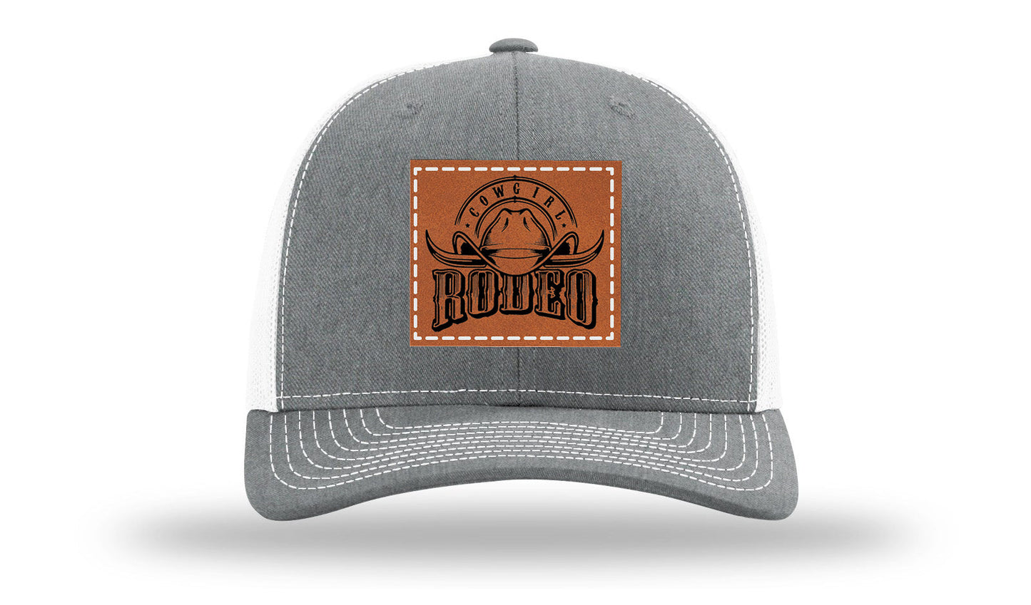 Rodeo Cowgirl Leather Patch Richardson 112 Hat