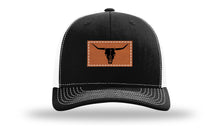 Load image into Gallery viewer, Cow Skull Leather Patch Richardson 112 Hat
