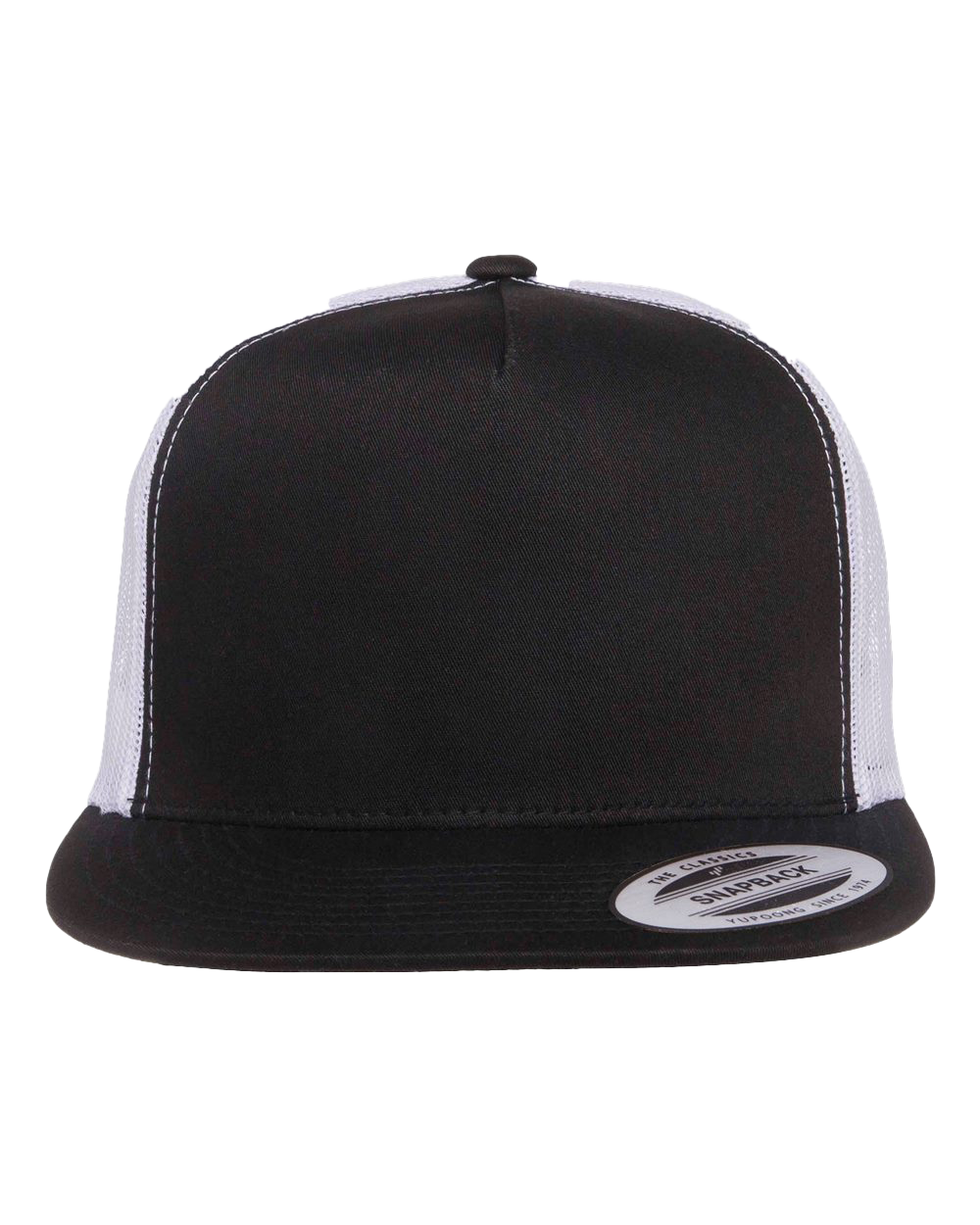 YP Flat Bill - Black / White