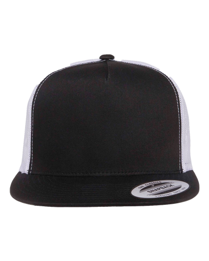 YP Flat Bill - Black / White