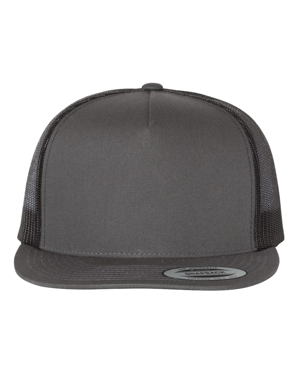 YP Flat Bill - Charcoal / Black