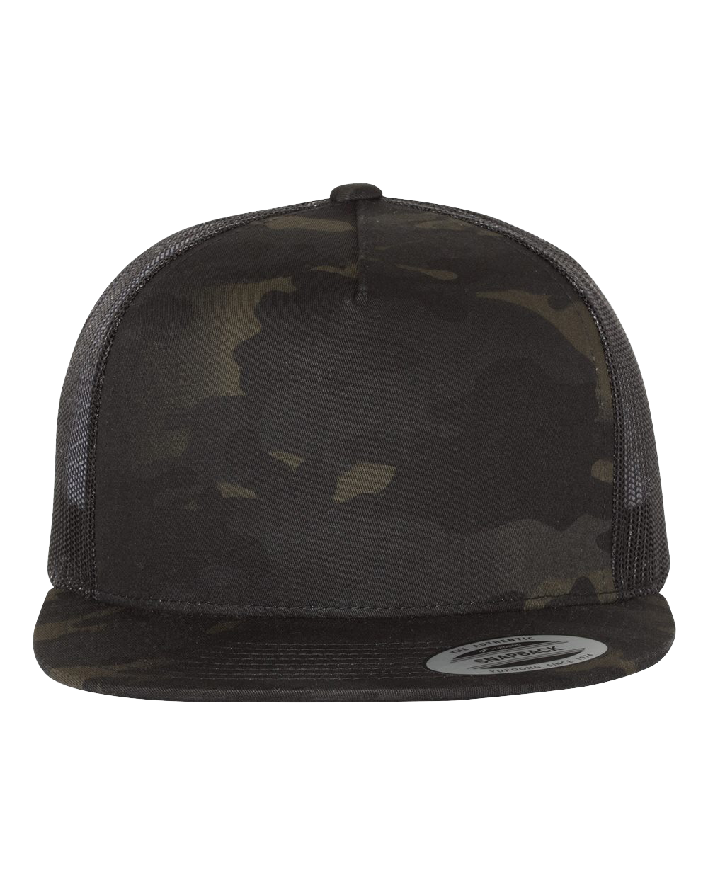 YP Flat Bill - Multicam Black /Black