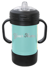 Load image into Gallery viewer, Sippy Cup with Your Name Laser Engraved
