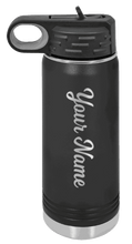 Load image into Gallery viewer, 20oz Water Bottle  with Your Name Laser Engraved
