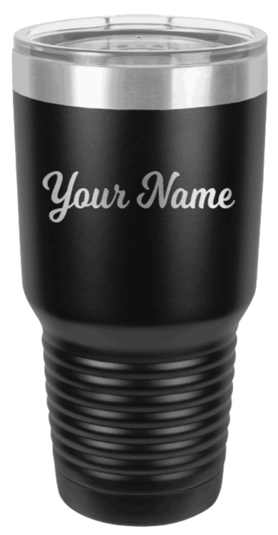 30oz Tumbler with Your Name Laser Engraved