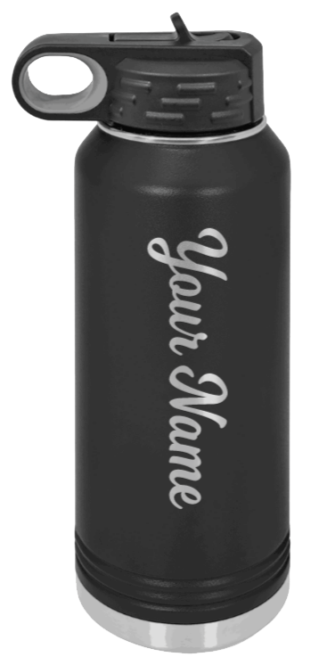 32oz Water Bottle  with Your Name Laser Engraved