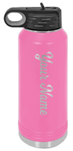 Load image into Gallery viewer, 32oz Water Bottle  with Your Name Laser Engraved
