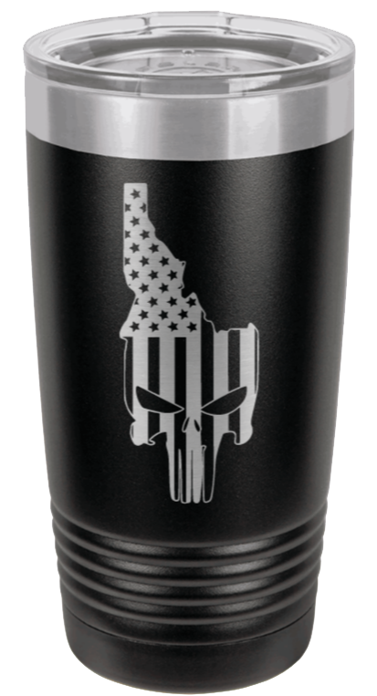 Idaho Punisher Flag - 20oz Tumbler