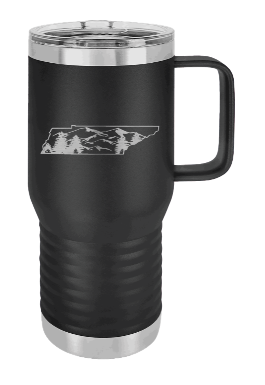 Tennessee Mountains Laser Engraved Mug (Etched)