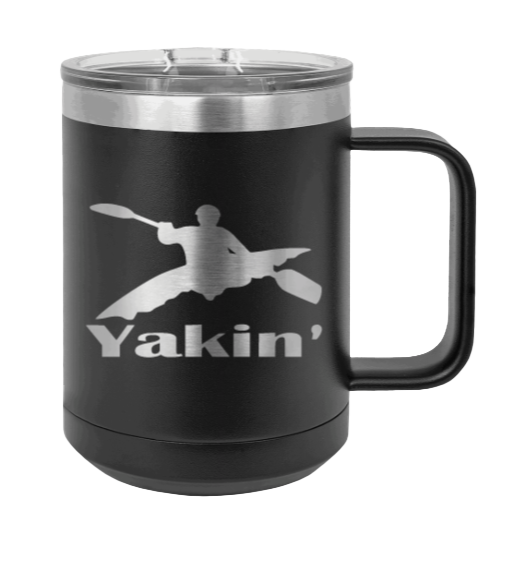 Yakin' - 15oz Mug Laser Engraved