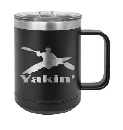 Yakin' - 15oz Mug Laser Engraved