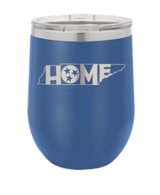 Load image into Gallery viewer, TN Home Laser Engraved Wine Tumbler (Etched)
