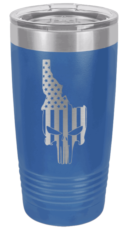 Idaho Punisher Flag - 20oz Tumbler