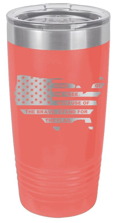 Vet Flag - 20oz Tumbler