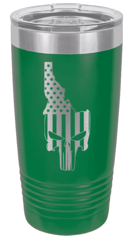 Idaho Punisher Flag - 20oz Tumbler