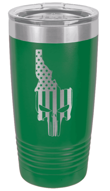 Idaho Punisher Flag - 20oz Tumbler