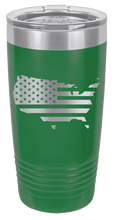 Load image into Gallery viewer, USA Flag Cutout - 20oz Tumbler
