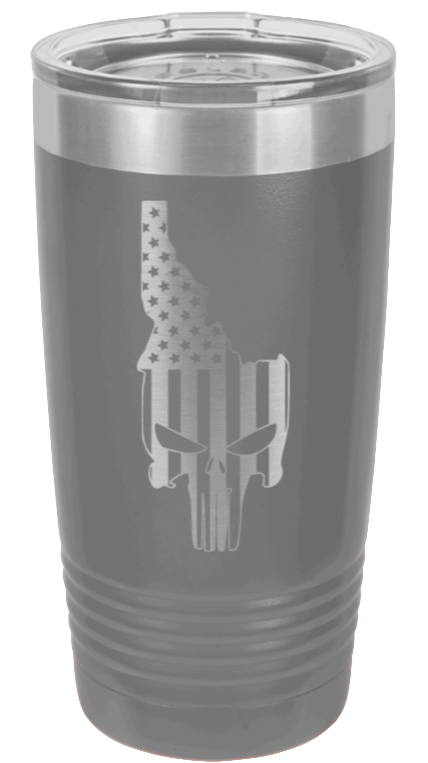 Idaho Punisher Flag - 20oz Tumbler