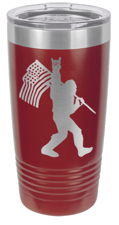 Squatch Flag - 20oz Tumbler