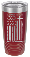 Load image into Gallery viewer, Stand For The Flag - 20oz Tumbler
