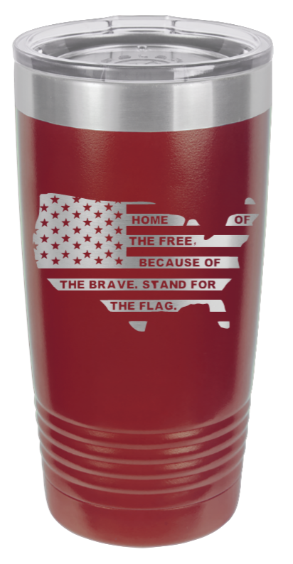 Vet Flag - 20oz Tumbler