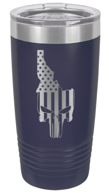 Idaho Punisher Flag - 20oz Tumbler