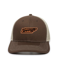 Load image into Gallery viewer, TN Cutout Leather Patch Hat
