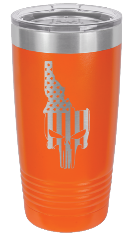 Idaho Punisher Flag - 20oz Tumbler