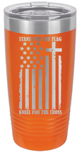 Load image into Gallery viewer, Stand For The Flag - 20oz Tumbler
