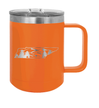 Load image into Gallery viewer, Tennessee Mountains Laser Engraved Mug (Etched)
