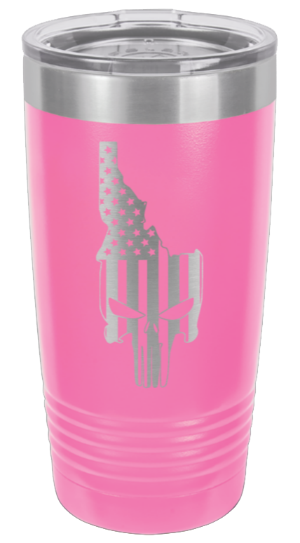 Idaho Punisher Flag - 20oz Tumbler