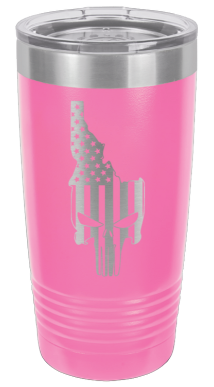 Idaho Punisher Flag - 20oz Tumbler