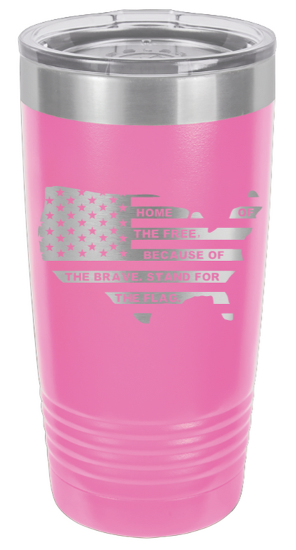 Vet Flag - 20oz Tumbler