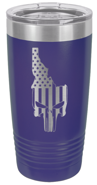 Idaho Punisher Flag - 20oz Tumbler
