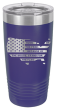 Load image into Gallery viewer, Vet Flag - 20oz Tumbler
