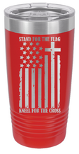 Load image into Gallery viewer, Stand For The Flag - 20oz Tumbler
