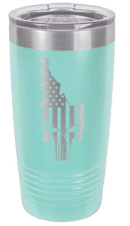 Idaho Punisher Flag - 20oz Tumbler
