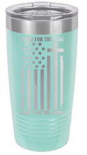 Load image into Gallery viewer, Stand For The Flag - 20oz Tumbler
