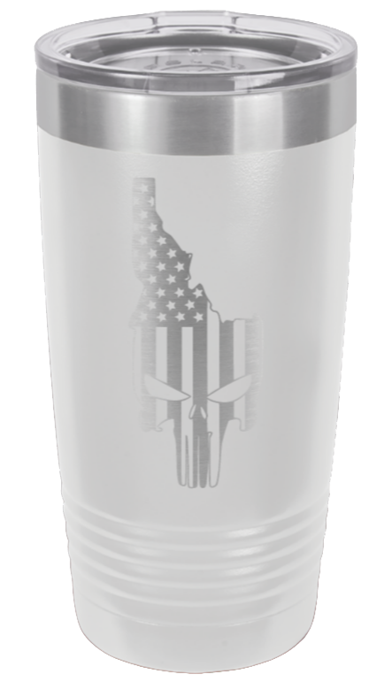 Idaho Punisher Flag - 20oz Tumbler