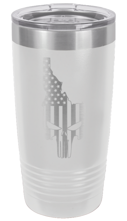 Idaho Punisher Flag - 20oz Tumbler